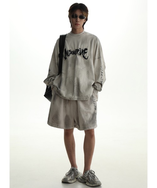 「MASONPRINCE」 長袖Tシャツ M アイボリー メンズ_画像2