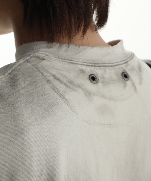 「MASONPRINCE」 長袖Tシャツ M アイボリー メンズ_画像5