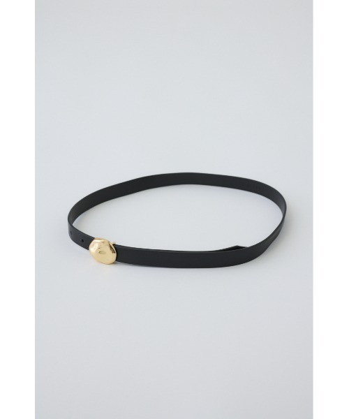 RIM.ARK ベルト Stone motif leather belt ストーンモチーフレザー