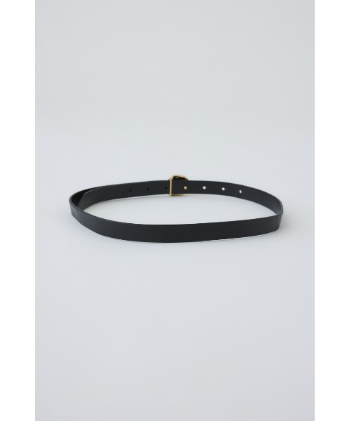 STONE  レザーベルト ブラック RIM.ARK ベルト Stone motif leather belt ストーンモチーフレザー