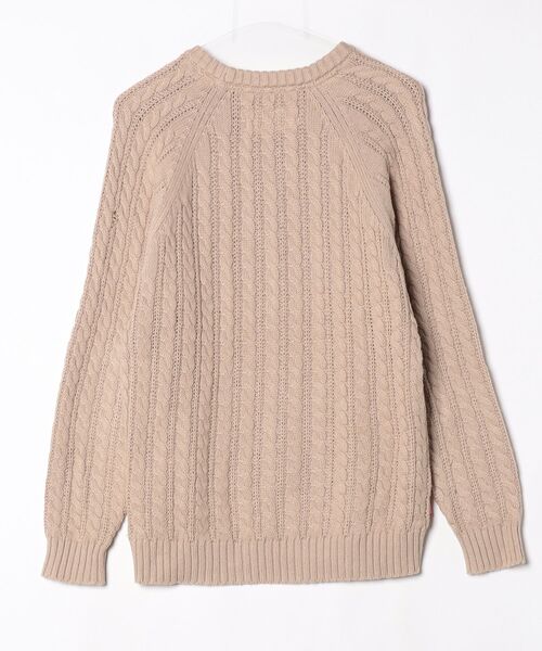 「TIGHTBOOTH PRODUCTION」 長袖ニット L ベージュ メンズ_画像2