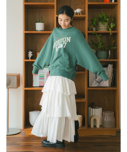 Ungrid（アングリッド） スカート カットオフデザインラッフルスカート