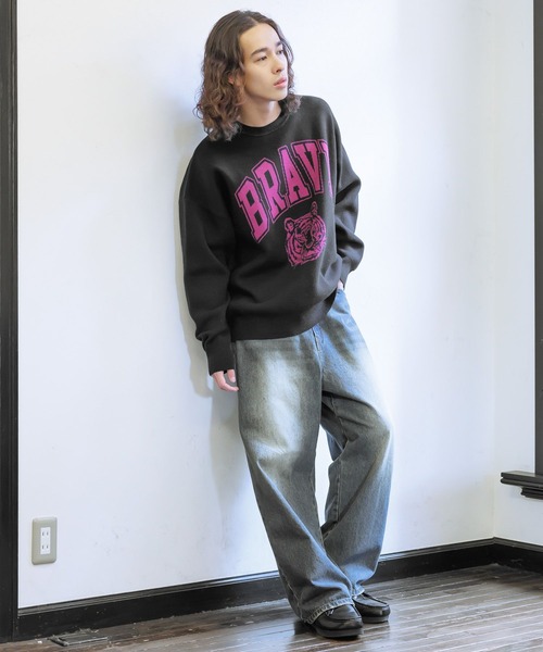 「PBLIM」 長袖ニット FREE ブルー レディース_画像4