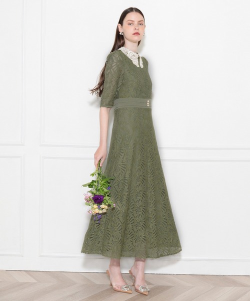 「Leja」 7分袖ワンピース SMALL ブラック レディース_画像3