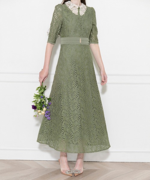 Leja（レジャ） 7分袖ワンピース SMALL ブラック レディース