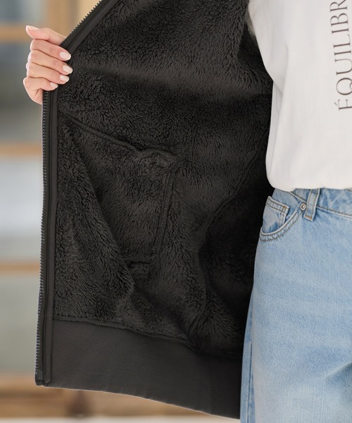 「Honeys」 「CINEMA CLUB」ジップアップパーカー L ラベンダー レディース_画像7