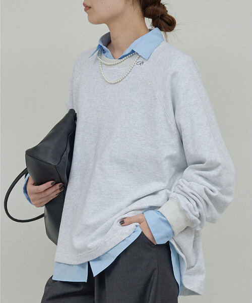 「GALLARDAGALANTE」 スウェットカットソー FREE ホワイト レディース_画像3