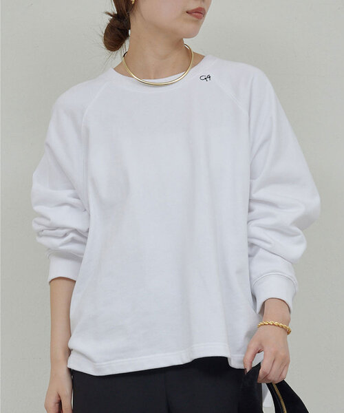 「GALLARDAGALANTE」 スウェットカットソー FREE ホワイト レディース_画像4