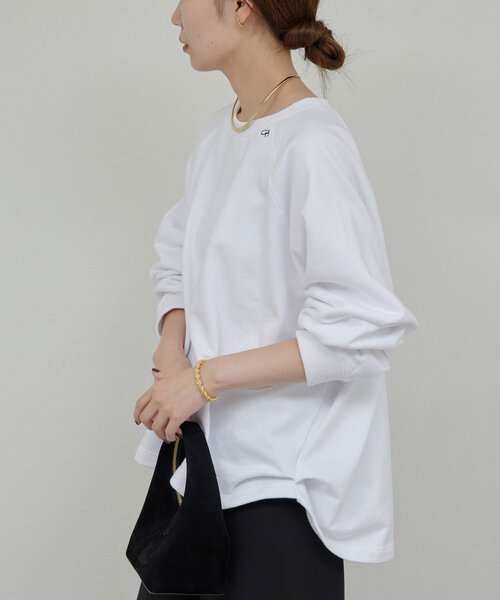 「GALLARDAGALANTE」 スウェットカットソー FREE ホワイト レディース_画像6