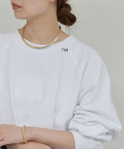 「GALLARDAGALANTE」 スウェットカットソー FREE ホワイト レディース_画像9