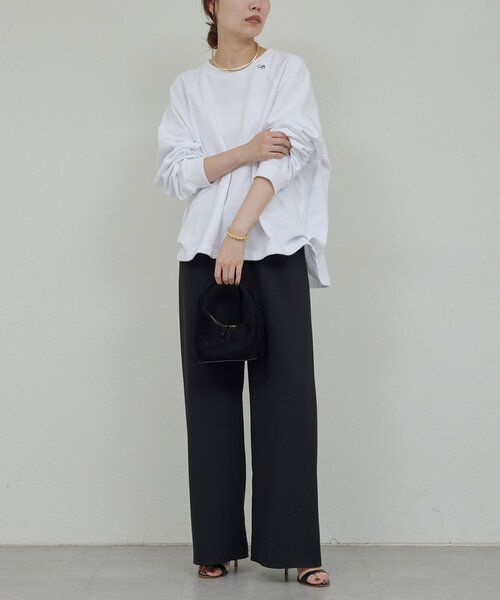 「GALLARDAGALANTE」 スウェットカットソー FREE ホワイト レディース_画像10