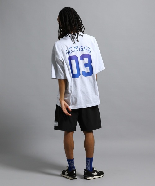 「GEORGE'S」 ショートパンツ MEDIUM パープル メンズ_画像3