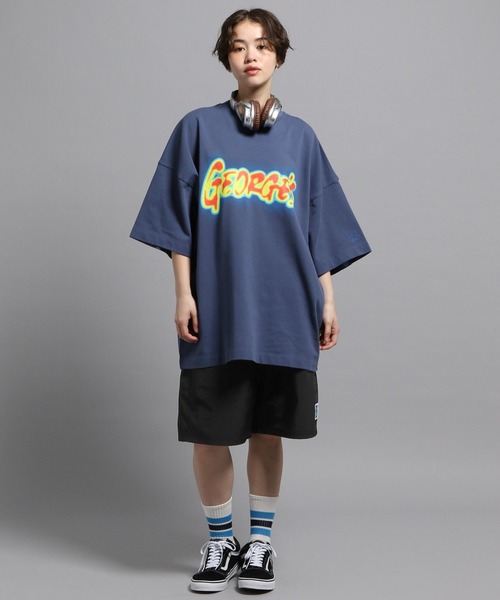 「GEORGE'S」 ショートパンツ MEDIUM パープル メンズ_画像5