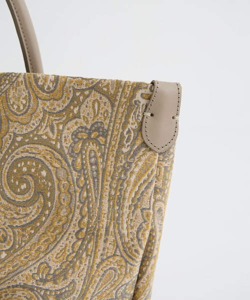 「A VACATION」 トートバッグ FREE イエロー レディース_画像5