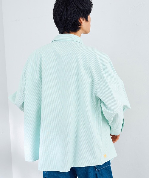 「EDWIN」 長袖シャツ MEDIUM オレンジ メンズ_画像3