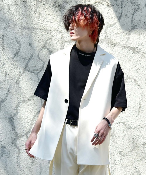 「G.O.C」 セットアップ MEDIUM グレイッシュベージュ メンズ_画像4