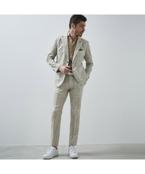 「g-stage」 スラックス 48 ブラウン メンズ_画像3