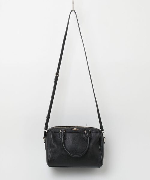 「COACH」 ワンポイント2WAYバッグ - ブラック レディース