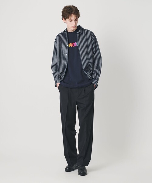 BEAUTY＆YOUTH UNITED ARROWS シャツ ストライプ デニム オーバー