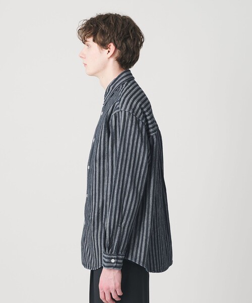 BEAUTY＆YOUTH UNITED ARROWS シャツ ストライプ デニム オーバー