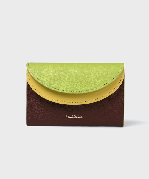 Paul Smith（ポール・スミス） 名刺入れ カラーブロック 名刺入れ