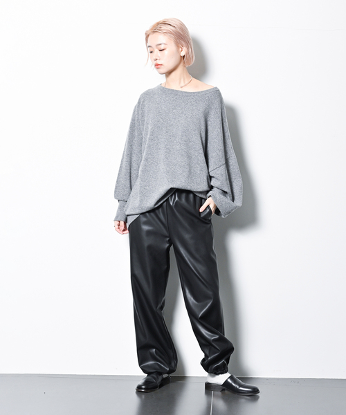 「CITYSHOP」 長袖ニット FREE ブラック レディース_画像9