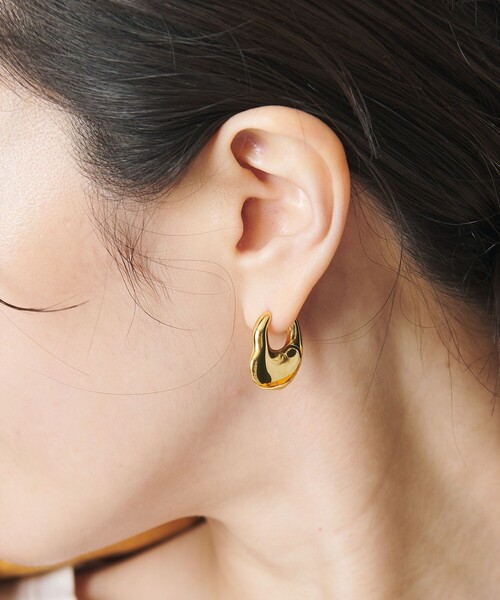 ピアス 「SOAC」PLUMP DROP ピアス レディースの画像