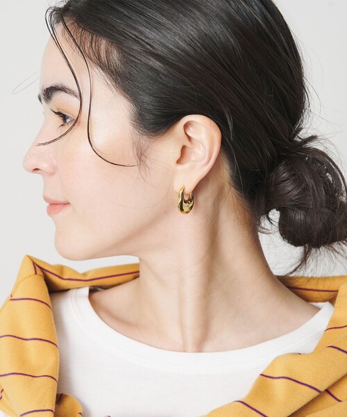 ピアス 「SOAC」PLUMP DROP ピアス レディースの画像