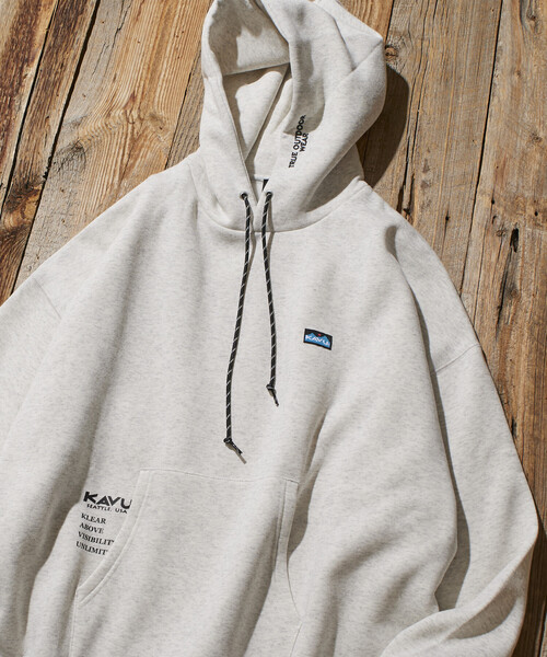 「FREAK'S STORE」 「KAVU」プルオーバーパーカー MEDIUM ブラック メンズ_画像3