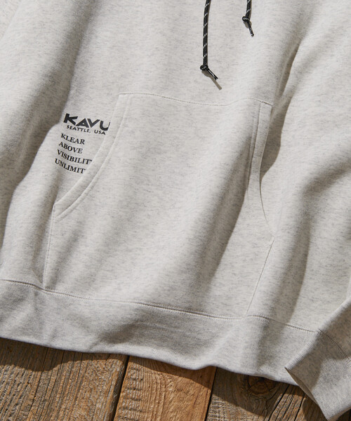 「FREAK'S STORE」 「KAVU」プルオーバーパーカー MEDIUM ブラック メンズ_画像8