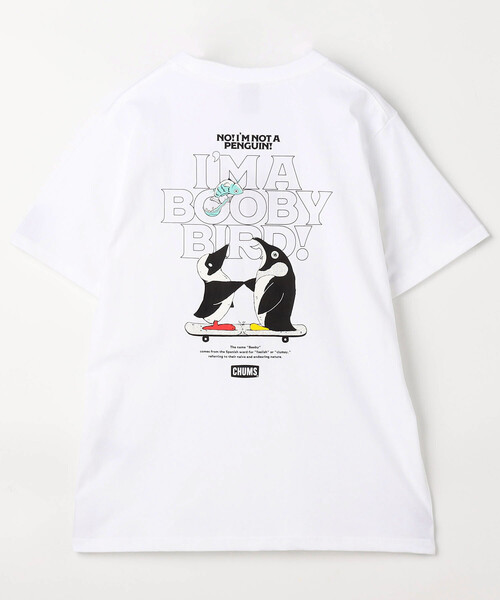 tシャツ 限定展開 CHUMS/チャムス アイム ア ブービーバード ポケットTシャツ／I'm a Booby Bird Pocket T-Shirtの画像