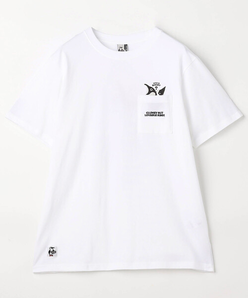 tシャツ 限定展開 CHUMS/チャムス アイム ア ブービーバード ポケットTシャツ／I'm a Booby Bird Pocket T-Shirtの画像