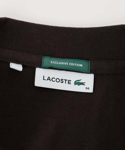 ポロシャツ ポロ LACOSTE/ラコステ 別注 POLO SHIRTS ポロシャツ PF013J-99 レディースの画像