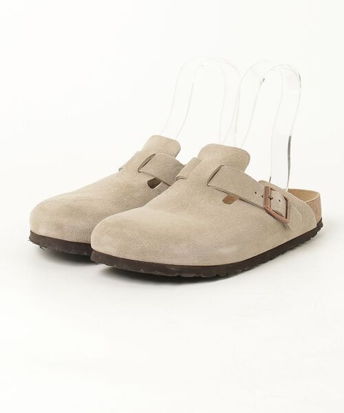 BIRKENSTOCK サンダル スエード ベージュ 41 BIRKENSTOCK（ビルケンシュトック） サンダル 41 ベージュ メンズ