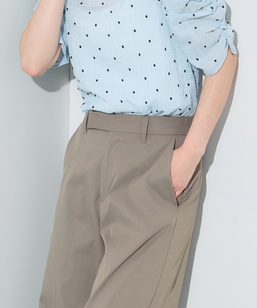 coca（コカ） ワイドパンツ チノパン SOLOTEX(R)使用ツイルチノワイド