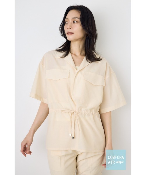 AZUL BY MOUSSY（アズールバイマウジー） ブラウス シャツ 半袖 「接触