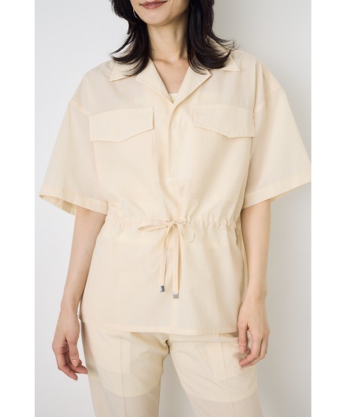 AZUL BY MOUSSY（アズールバイマウジー） ブラウス シャツ 半袖 「接触