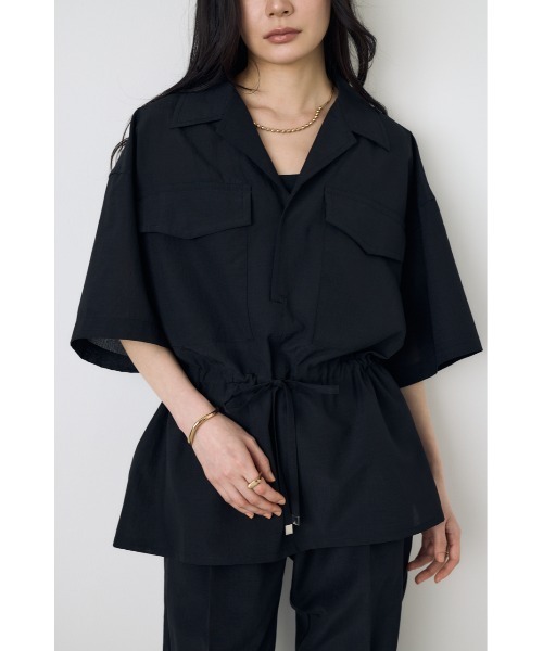 AZUL BY MOUSSY（アズールバイマウジー） ブラウス シャツ 半袖 「接触