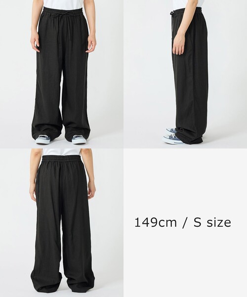 「FREAK'S STORE」 イージーパンツ SMALL キャメル レディース_画像9