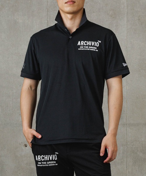 archivio（アルチビオ） ニューエラ ポロシャツ 半袖 「MENS」UV速乾
