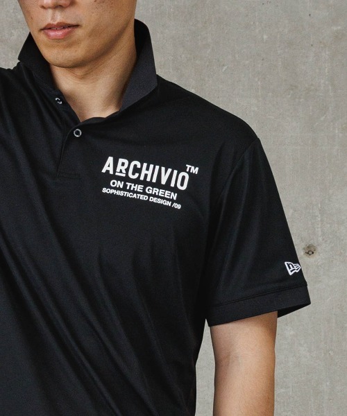 archivio（アルチビオ） ニューエラ ポロシャツ 半袖 「MENS」UV速乾