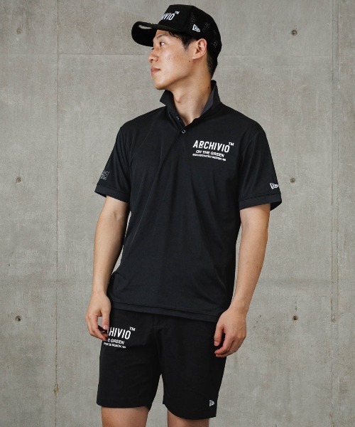 archivio（アルチビオ） ニューエラ ポロシャツ 半袖 「MENS」UV速乾