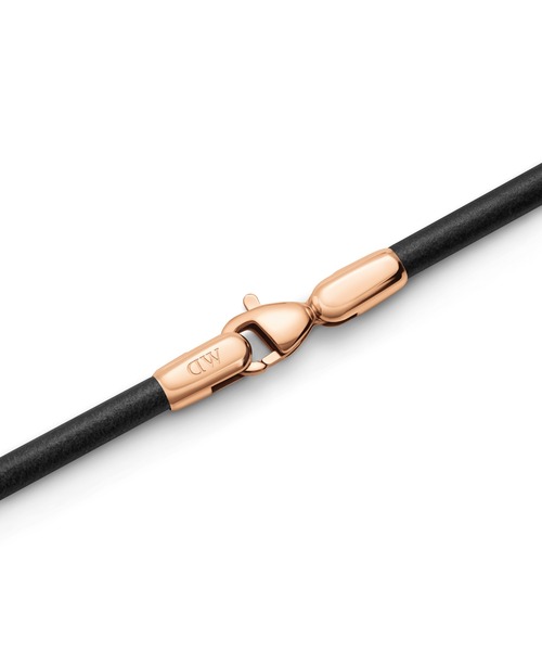 「Daniel Wellington」 ブレスレット 17.5cm ブラック メンズ_画像4