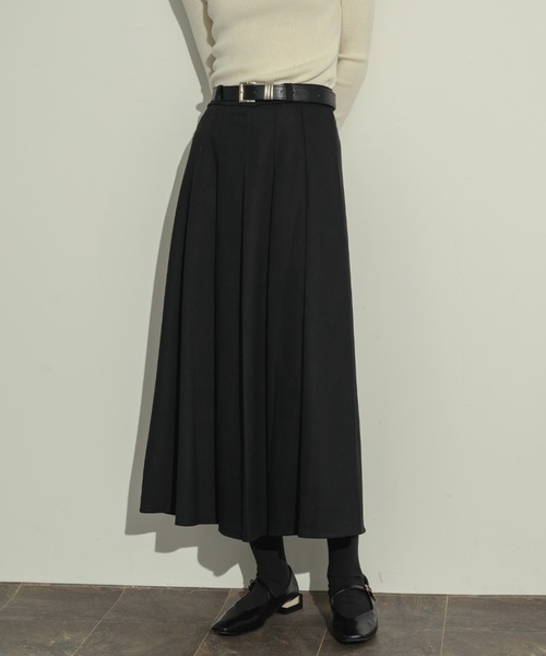 「NEUNA」 ロングスカート FREE ブラウン レディース_画像8