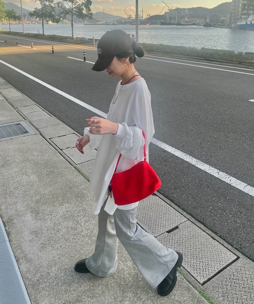 「ISOOK」 イージーパンツ FREE ブラック レディース_画像5