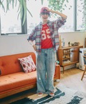 ブラウス シャツ 40ビエラレピアチェックシャ...の詳細画像1