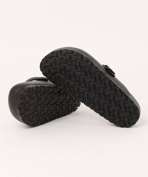 「BIRKENSTOCK」 フラットサンダル 38 ブラック レディース_画像3