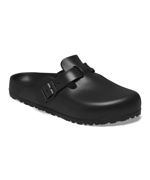「BIRKENSTOCK」 フラットサンダル 38 ブラック レディース_画像4