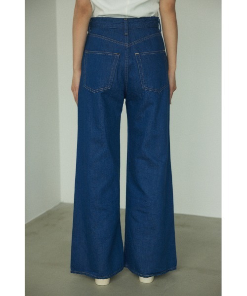 「BLACK BY MOUSSY」 デニムパンツ 1 ブルー レディース_画像6