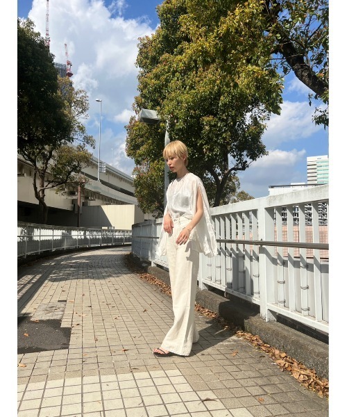 「BLACK BY MOUSSY」 デニムパンツ 1 ブルー レディース_画像7